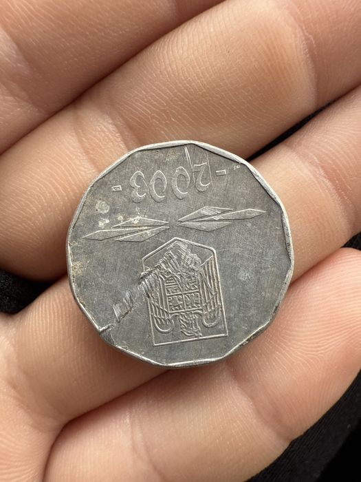 moneda 5000lei din 2003