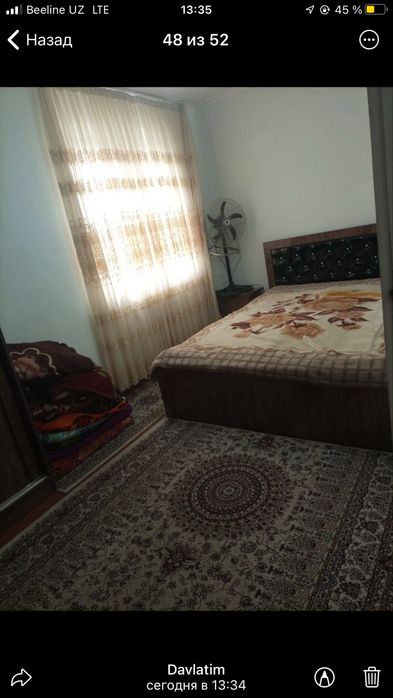 Chirchiqda 2x Kvartira ijaraga berladi Oilaga