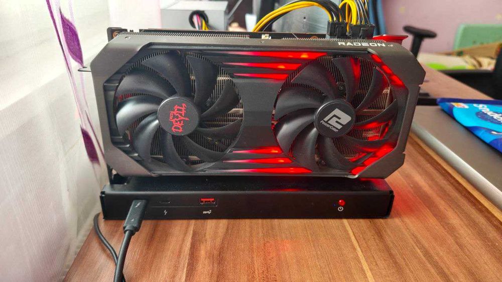 Видео Карта AMD Radeon RX 6600 XT 8GB GDDR6 Red Devil PowerColor