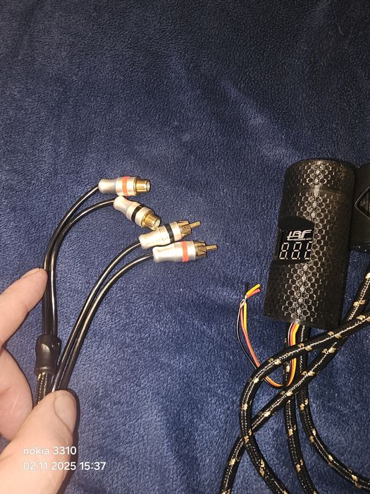 Remote/telecomanda bass rca cu voltmetru (ground zero/alphard/dd/edge)