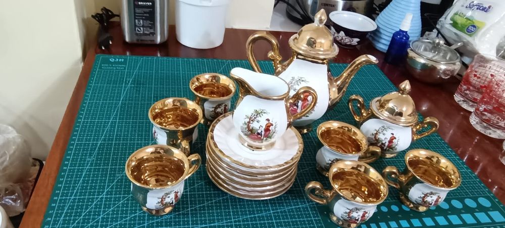 Фарфоровый Кофейный сервиз