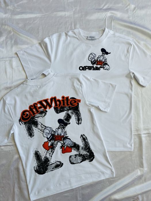 Мъжка тениска OFF- White