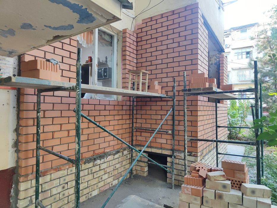 Кладка балкон Казерок Решотка