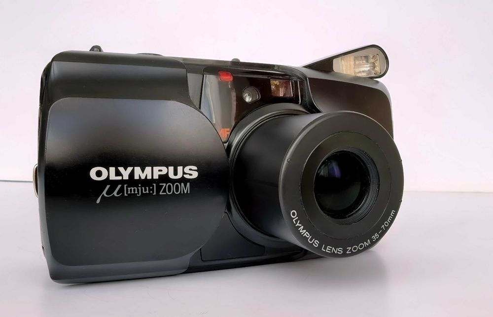 Филмов фотоапарат Olympus Mju Zoom - като нов