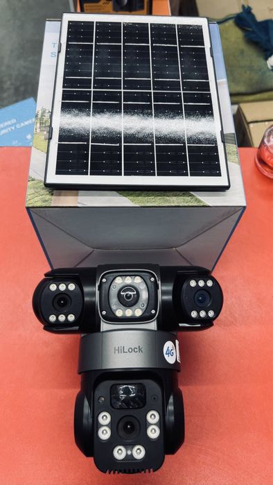 Камера с солнечной панелью