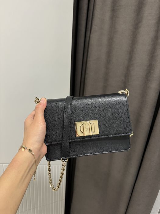 Кожаная сумка Furla