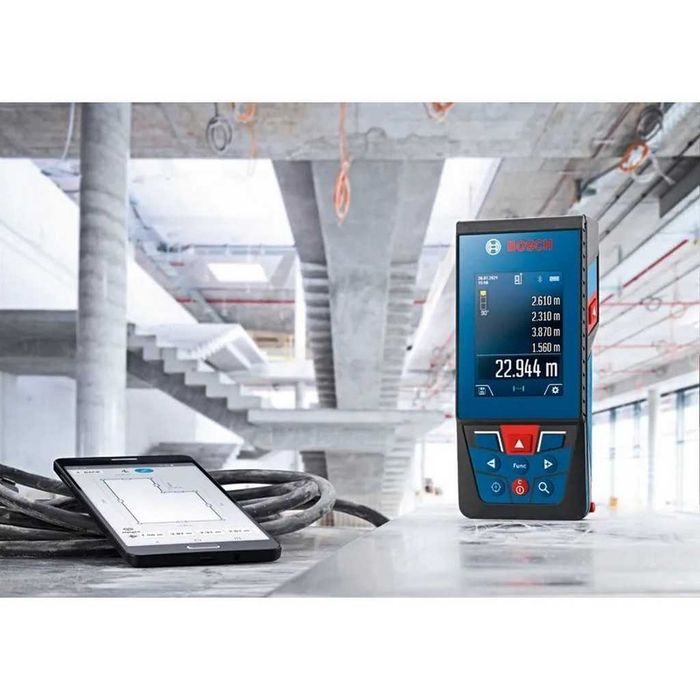 Лазерна ролетка Bosch GLM 100-25 C Professional, 100 м, Bluetooth