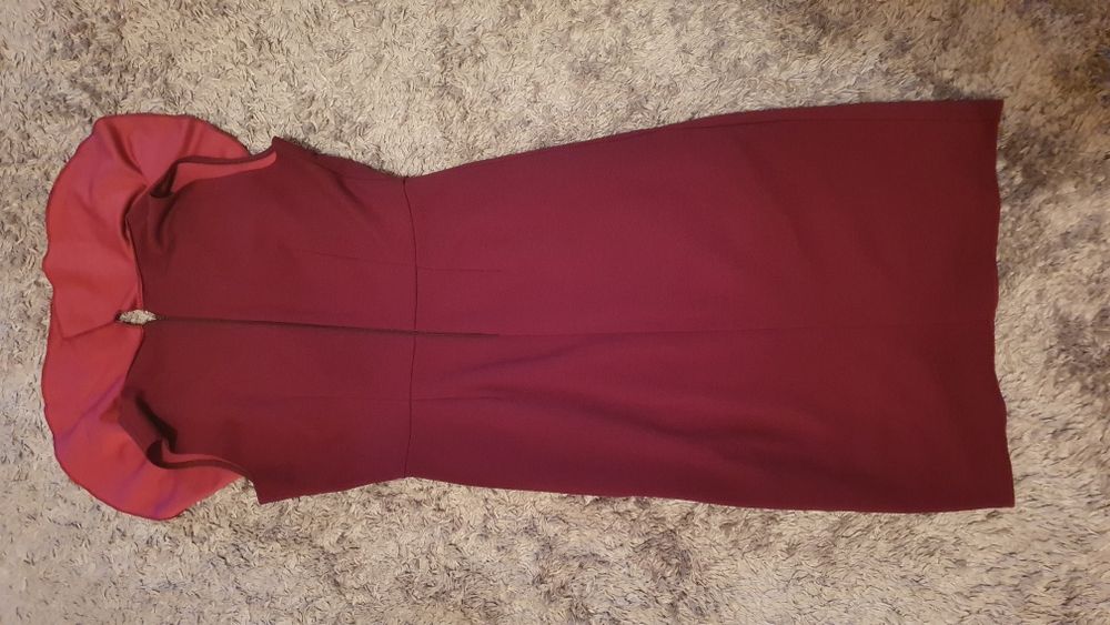 Rochie de seara culoare visinie