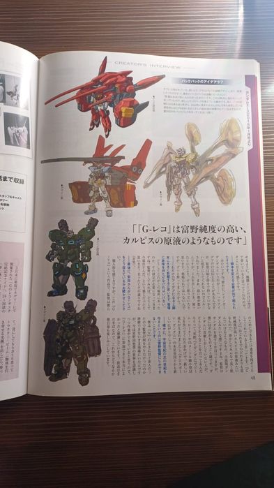 Артбук по аниме Gundam