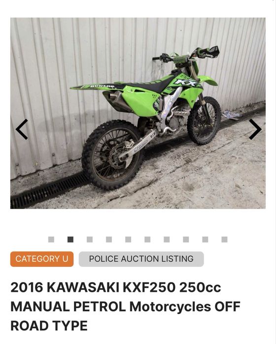 Cross Kawasaki kxf 250 450