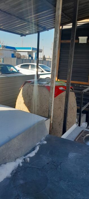 Тандырная печ возле мактуба