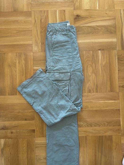 Straight leg Cargo зелени дънки