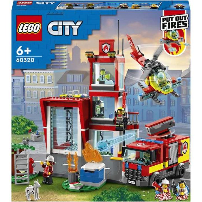 LEGO City: Пожарна станция, Къща, Полицейско управление и Болница