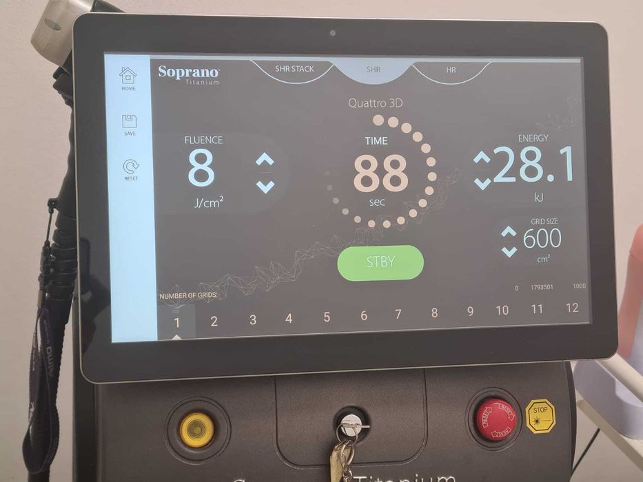 Soprano Titanium by Alma Lasers - echipament original