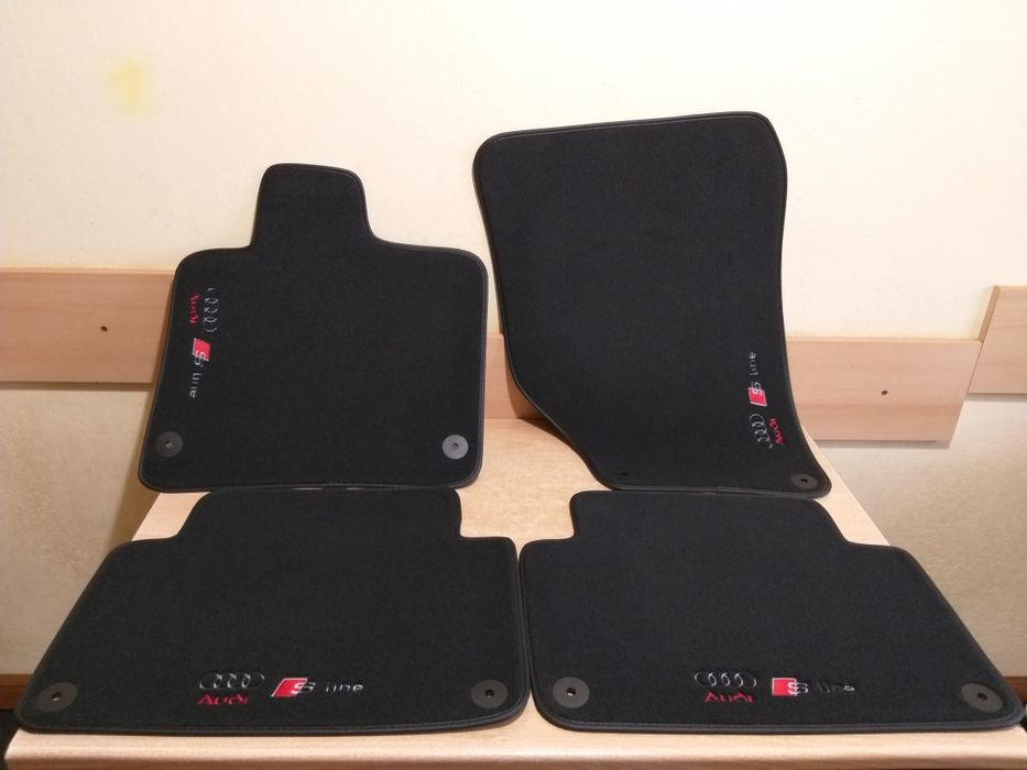 Covorase auto din mocheta dedicate Audi Q7 (mk1 - 4L)Sline