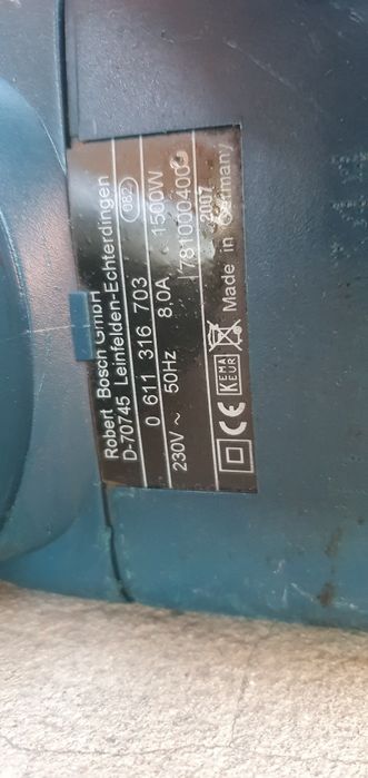 Picamer demolator Bosch profesional.