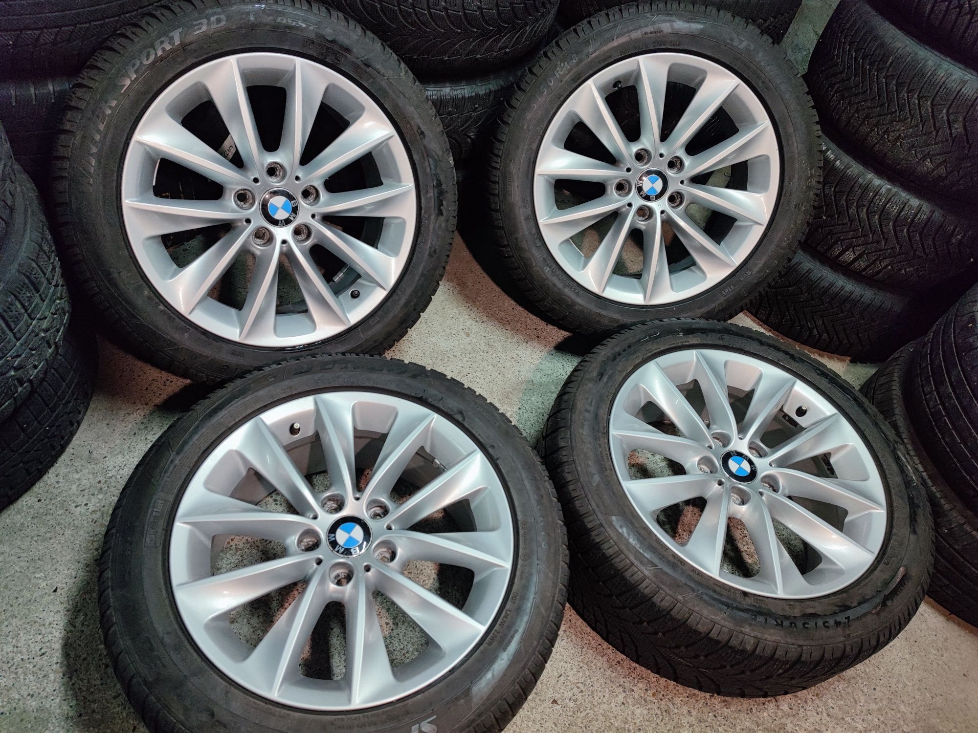 Jante Originale Bmw X3 F25 X4 F26 245 50r18 Dunlop Iarna 2017 Cluj