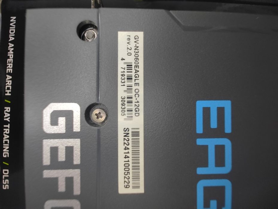 GeForce RTX 3060 EAGLE OC 12GB