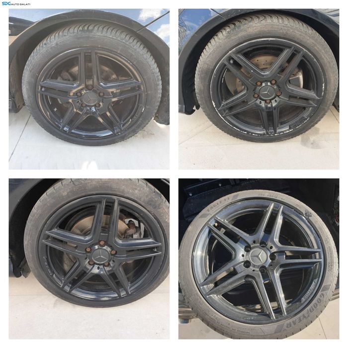 Set 4 Jante Aliaj 255 35 18 R18 si 225 40 18 R18 AMG Mercedes Clasa C Class W204 2007 - 2014 [Q0074]