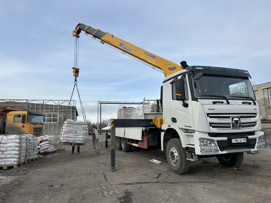 Услуги большого манипулятора стрела 12тон