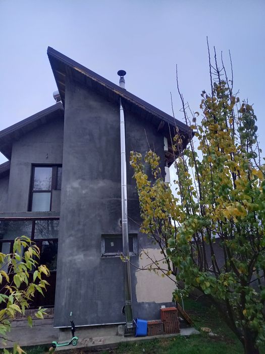 Coş de fum Centrală Peleți Inox 6 m