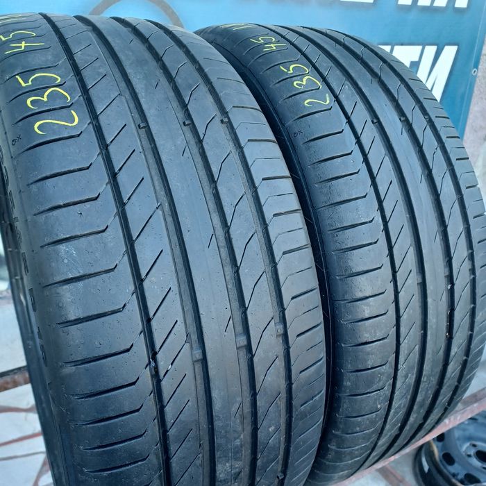 235 45 18 Continental 2бр летни дот 19