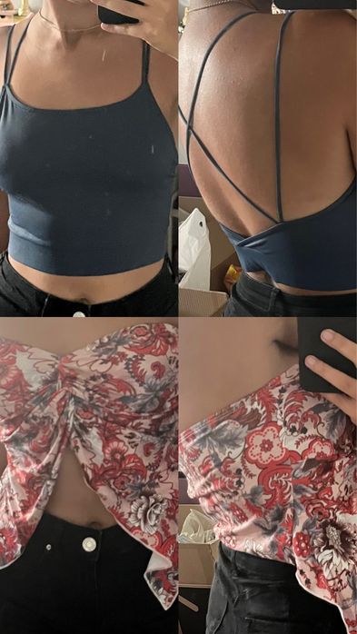 Огромно разнообразие на потници с различни размери и цветове, S/M/XS (Shein, House, Pull&Bear, H&M, NewYorker, Strafivarius)