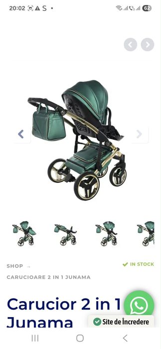 Caruț junama 2 in 1