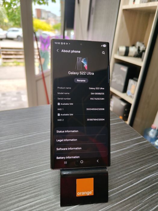Samsung S22 ultra 12/256