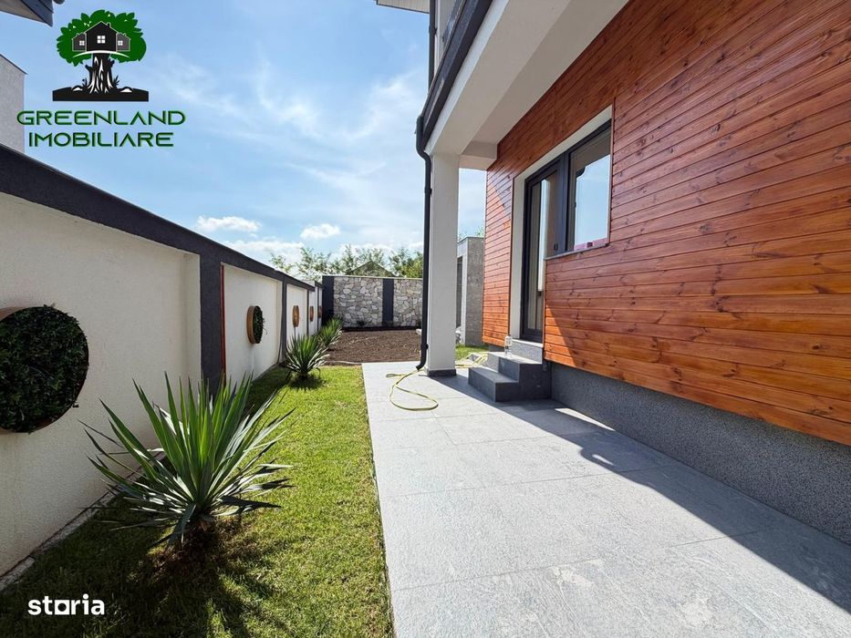 Vila moderna, complet mobilata, 4 camere, 2 bai, 140 mp, Rediu
