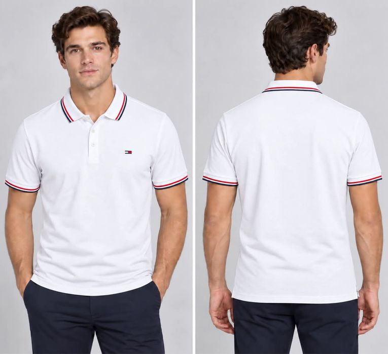 Тениски  с яка Tommy Hilfiger различни цветове