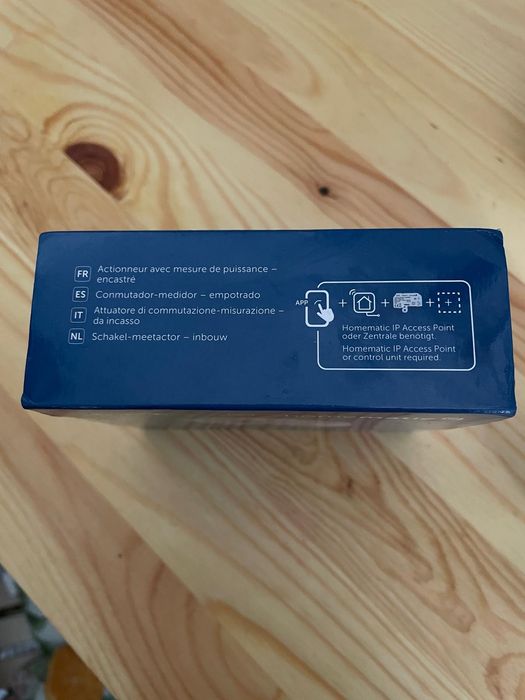 Homematic IP Actuator de comutare și măsurare cu montaj încastrat