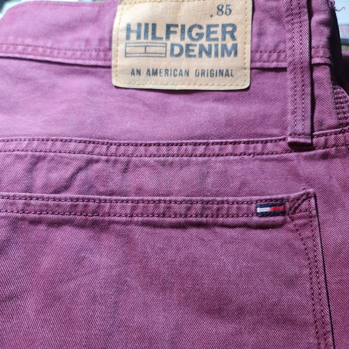 Pantaloni jeans HILFIGER de la Tommy Hilfiger grena blugi W 33 / L 32