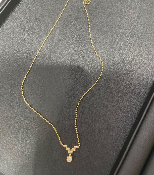 Colier cu diamante naturale