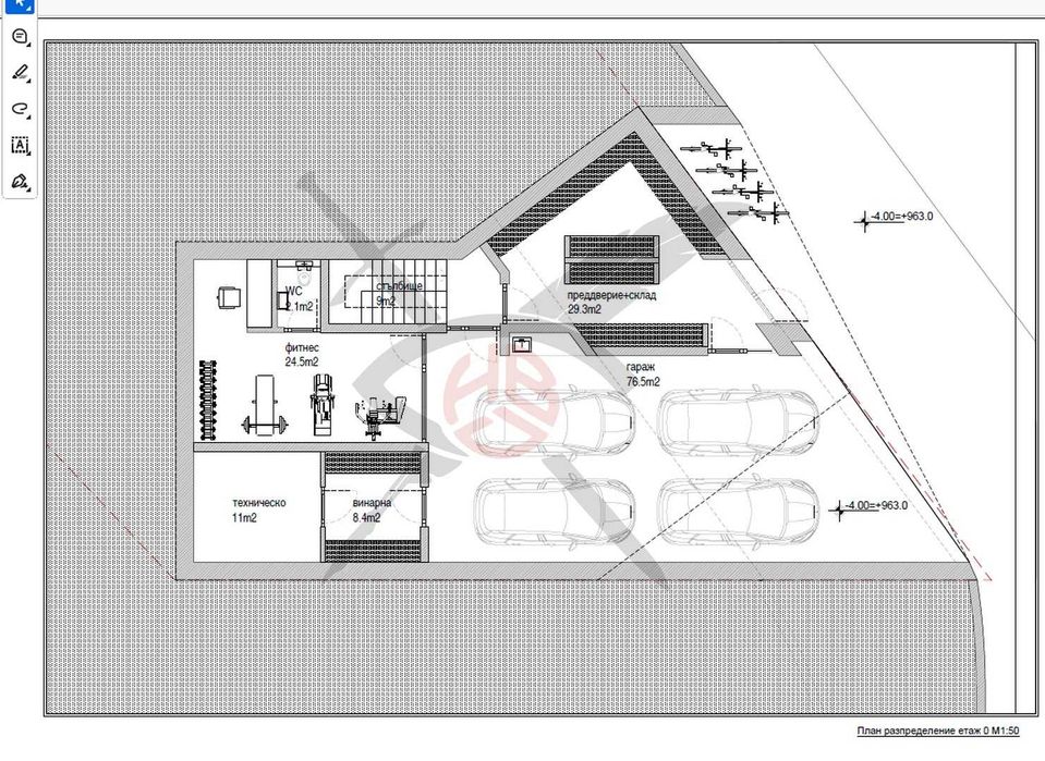 Продава се Къща в с. Бистрица, Област София-град - 590 кв.м за 1470 €/кв.м - Снимка #5