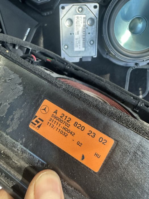 Озвучение Harmann Kardon Mercedes E class W212