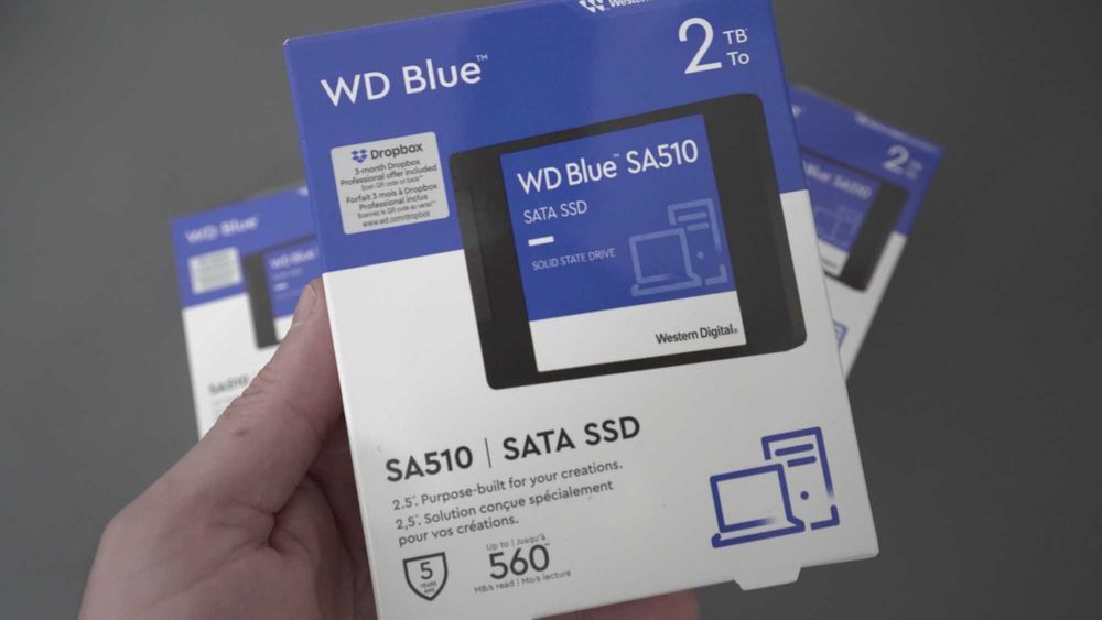 SSD Western Digital Blue SA510 - 2TB нови, запечатани