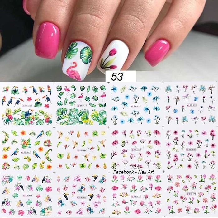 Комплект водни стикери  № 53