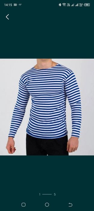 Продаю новую летнюю Тельняшку - 100% хлопок ,