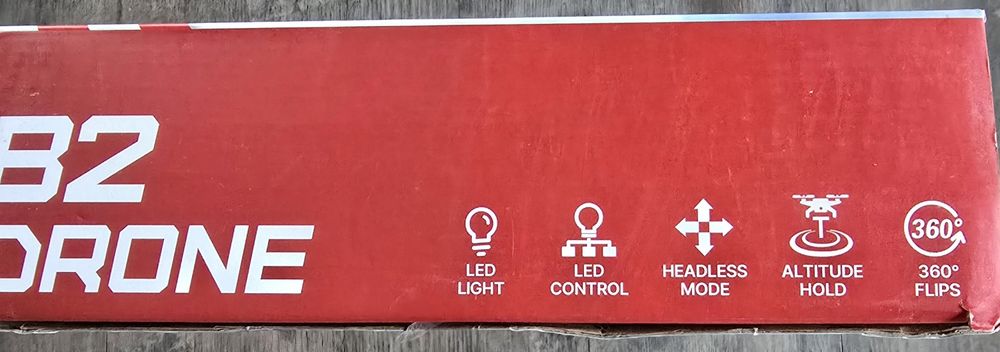 Dronă B2 led light