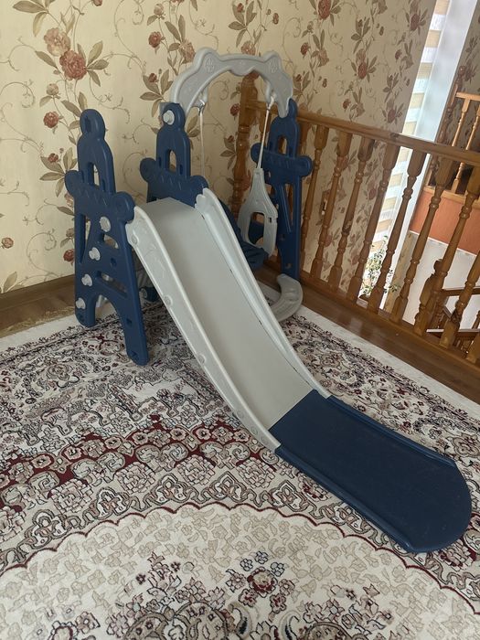 Горка+качеля срочно продам за 18000