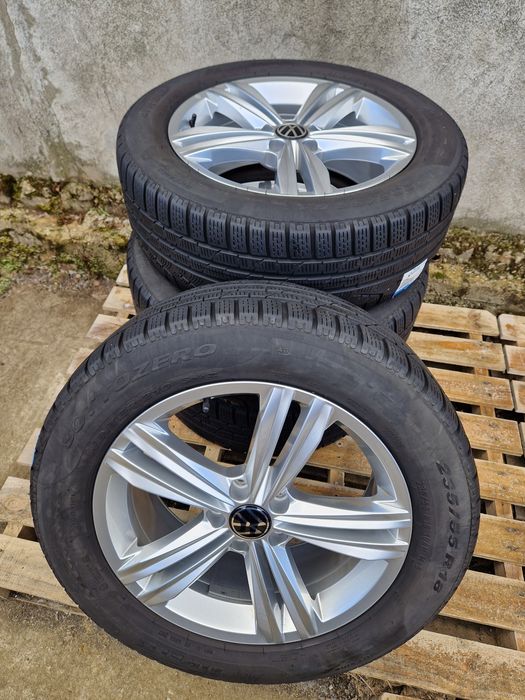 Jante Sebring Vw Tiguan anvelope iarna 235 55 18 Pirelli 2022