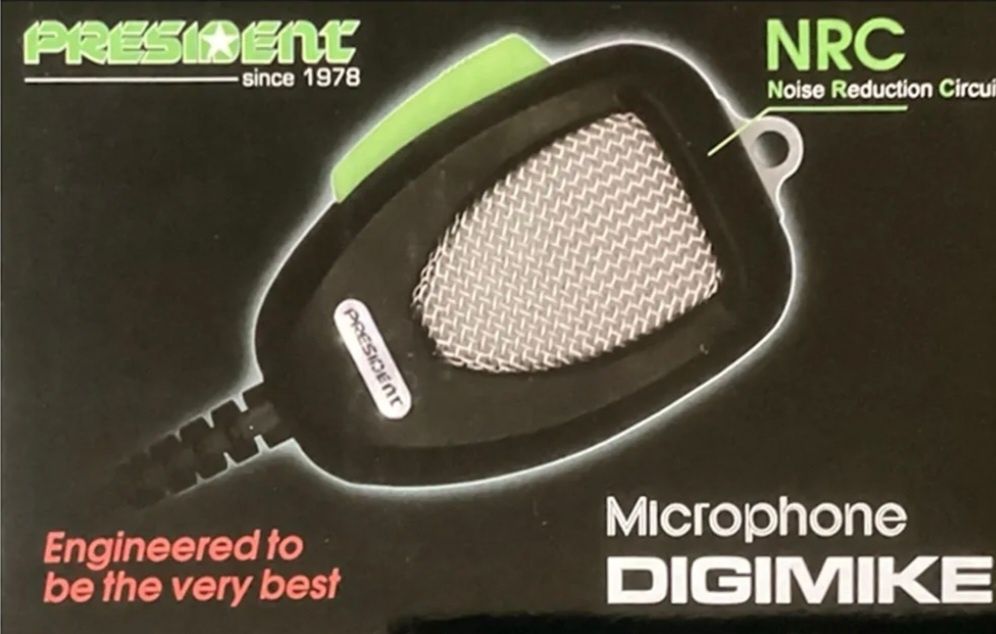 Microfon Astatic & President Digimike (statie radio CB) * nou/original