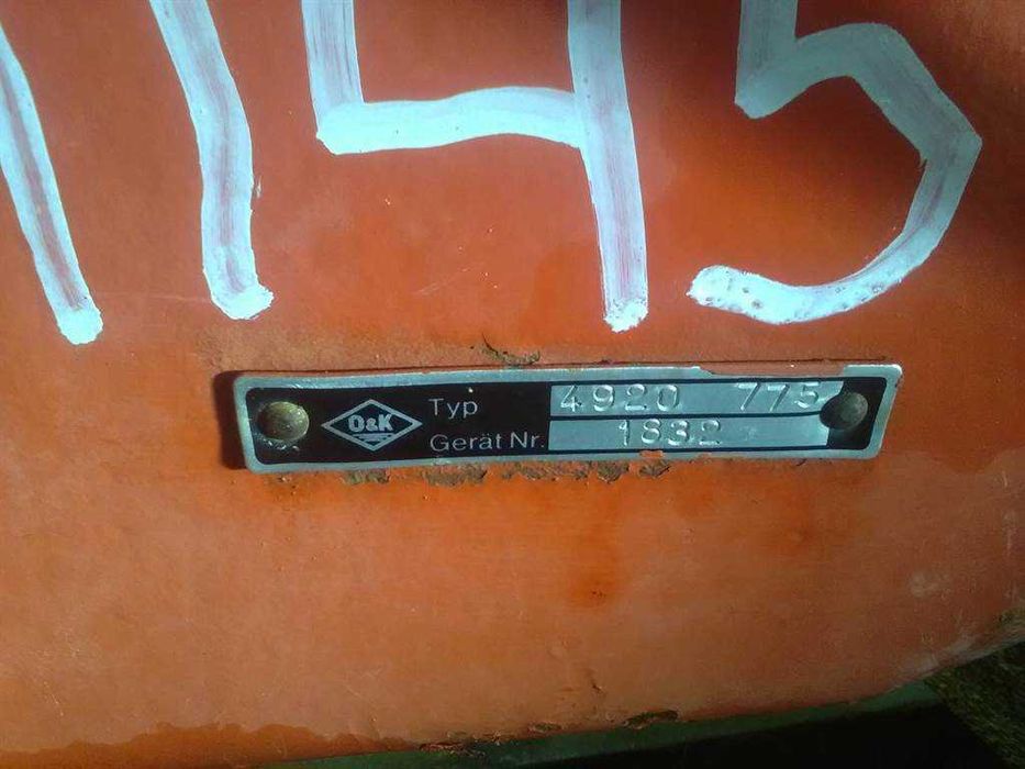 Axa O&K 4920775 O&K L 15 I - Piese de schimb O&K