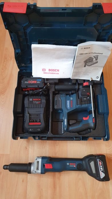 ,Bosch GGS 18V-10 SLC,polizor drept(biax) cu 3 viteze