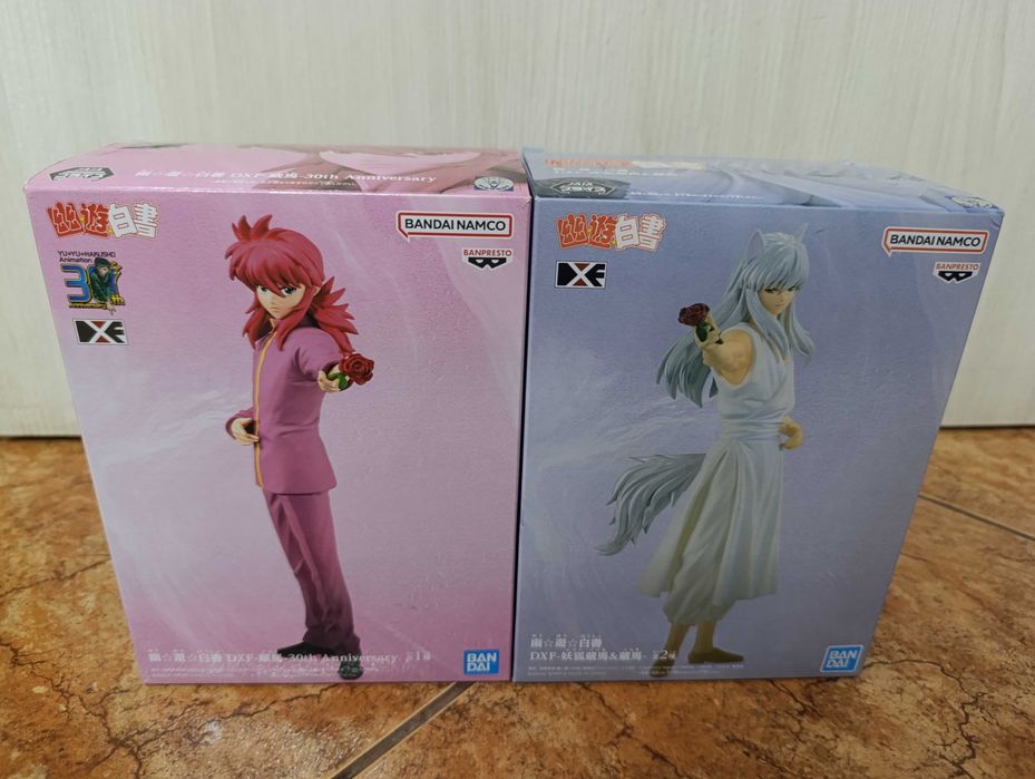 Set Figurine Anime Youko Kurama & Kurama Yu Yu Hakusho Bandai Namco