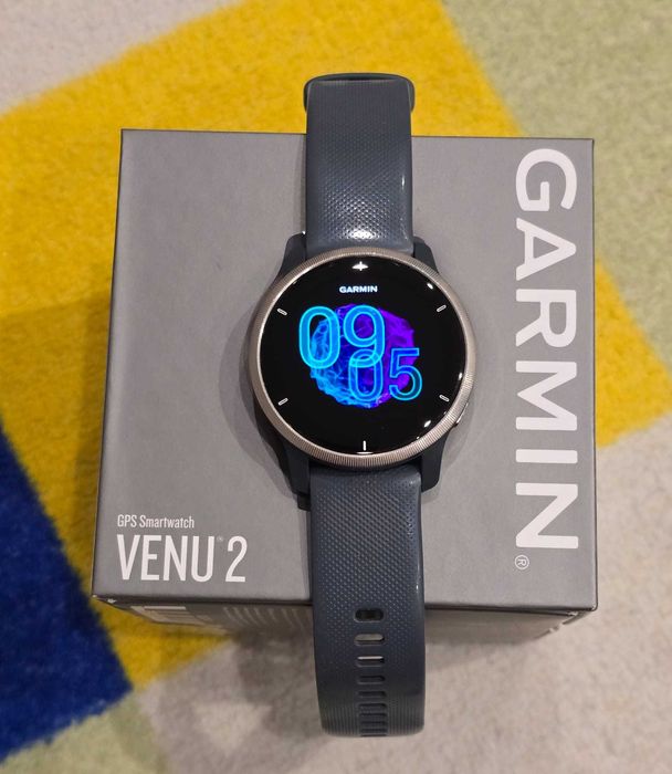 Garmin Venu 2 - GPS Smartwatch, Ecran AMOLED, Stare Excelentă