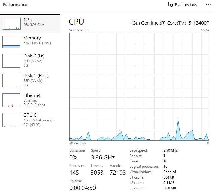 PC Gaming i5-13400F / RTX 3060 12GB / 32GB RAM / SSD 1.5TB / Windows