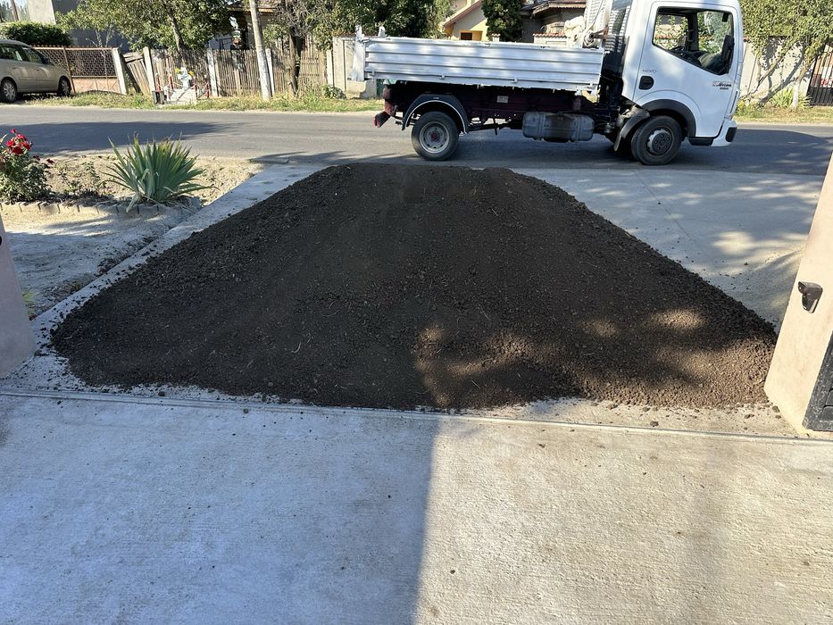 Pamant negru pentru gazon