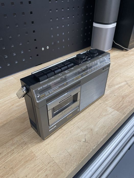 Philips d7010 radio casetofon boombox servisat
